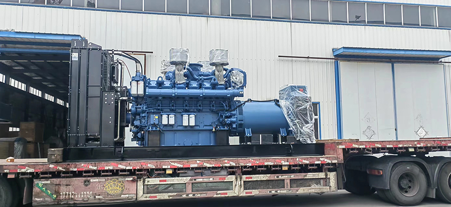 洲方玉柴系列“ZF-Y1500”1500KW 柴油发电机组两台发往四川